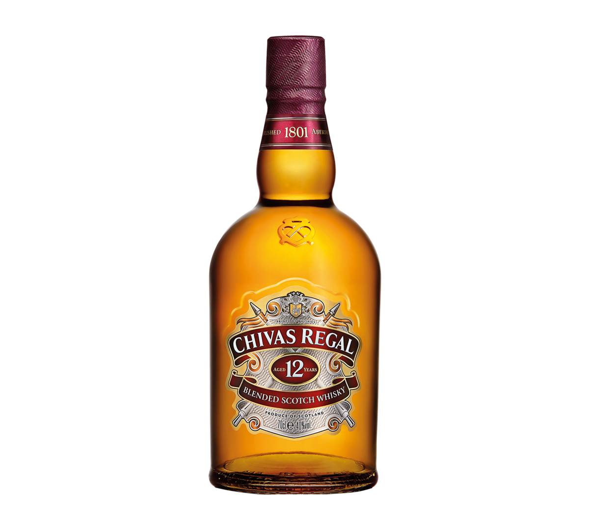 Chivas Regal 12 Years Blended Scotch Whisky - 100cl