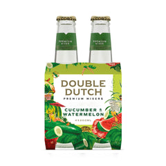 Double Dutch Drinks Cucumber & Watermelon - 4x20cl