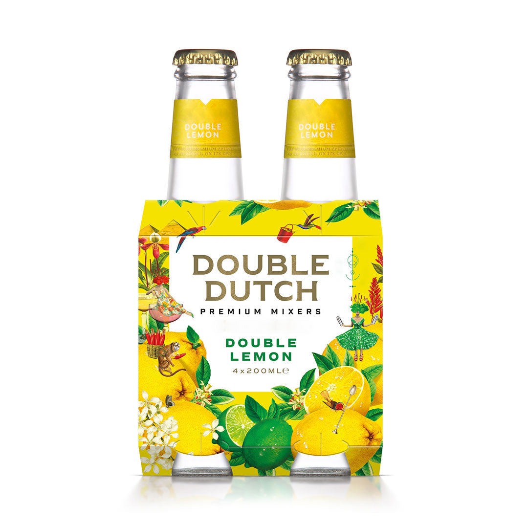 Double Dutch Drinks Double Lemon - 4x20cl