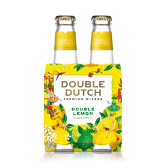 Double Dutch Drinks Double Lemon - 4x200ml
