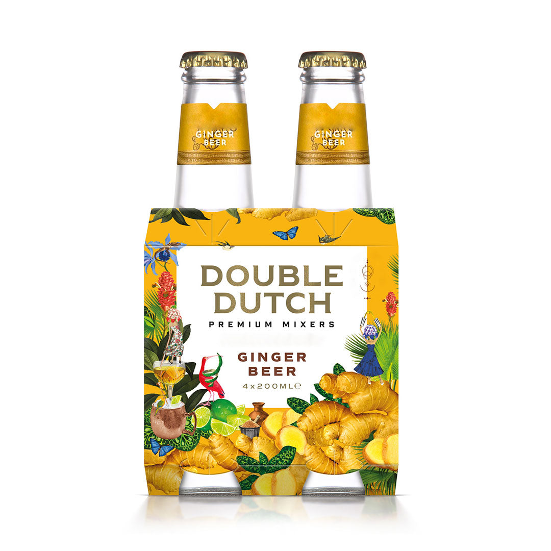 Double Dutch Drinks Ginger Beer - 4x20cl