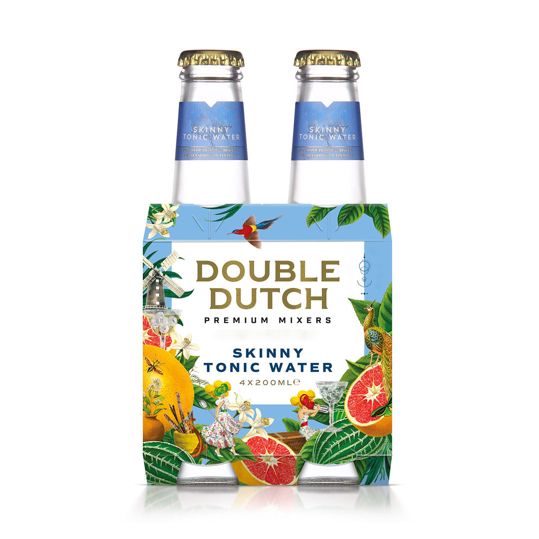 Double Dutch Drinks Skinny Tonic Water - 4x20cl