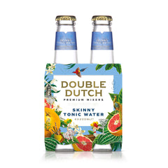 Double Dutch Drinks Skinny Tonic Water - 4x200ml