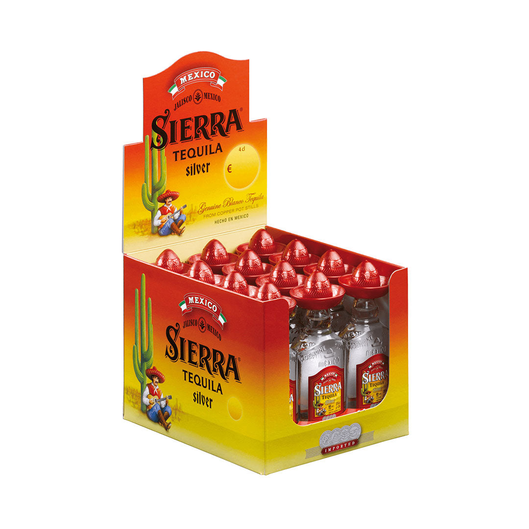 Sierra Tequila Silver - 12x4cl